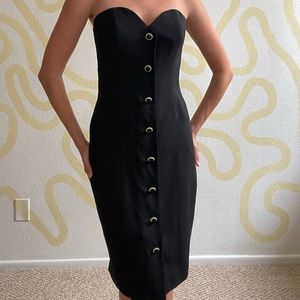 Strapless Bustier Hourglass Dress